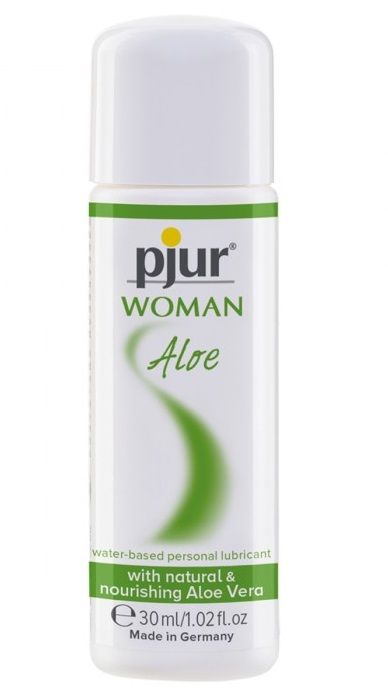 Лубрикант на водной основе pjur WOMAN Aloe - 30 мл. - Pjur - купить с доставкой во Владимире