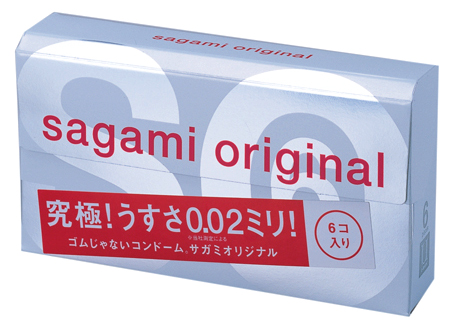 Ультратонкие презервативы Sagami Original - 6 шт. - Sagami - купить с доставкой во Владимире