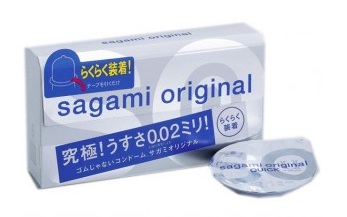 Ультратонкие презервативы Sagami Original QUICK - 6 шт. - Sagami - купить с доставкой во Владимире