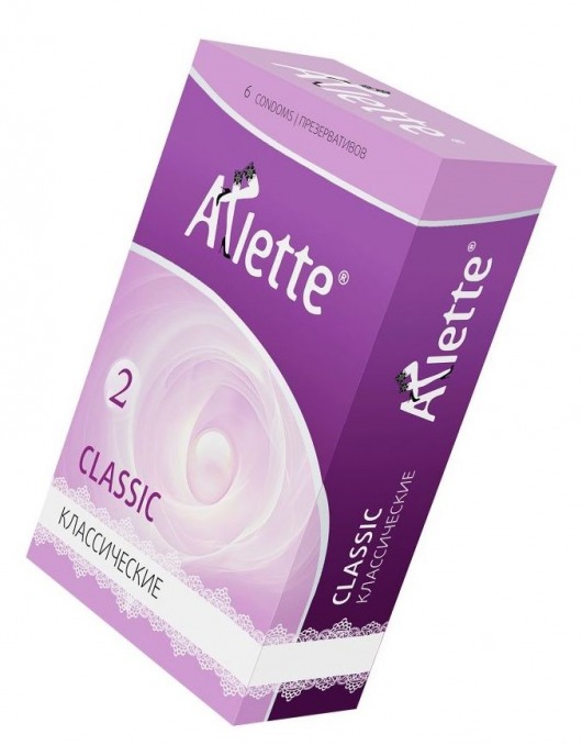 Классические презервативы Arlette Classic - 6 шт. - Arlette - купить с доставкой во Владимире