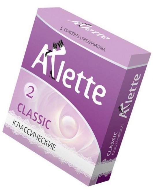 Классические презервативы Arlette Classic - 3 шт. - Arlette - купить с доставкой во Владимире