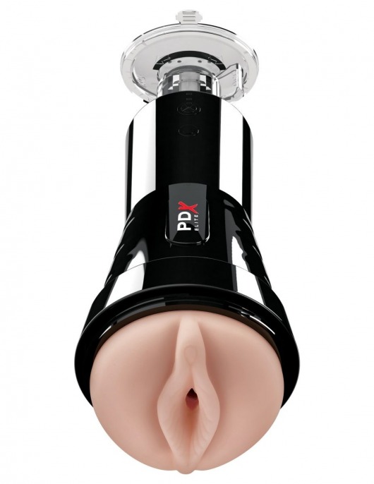 Телесный вибромастурбатор-вагина Cock Compressor Vibrating Stroker - Pipedream - во Владимире купить с доставкой