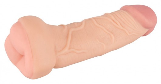 Телесная насадка-мастурбатор 2-in-1 Extension Masturbator - 21 см. - Orion - во Владимире купить с доставкой
