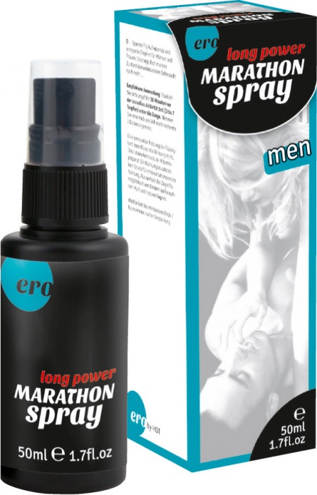 Пролонгирующий спрей для мужчин Long Power Marathon Spray - 50 мл. - Ero - купить с доставкой во Владимире