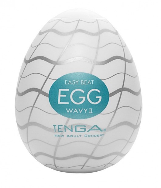 Мастурбатор-яйцо EGG Wavy II - Tenga - во Владимире купить с доставкой