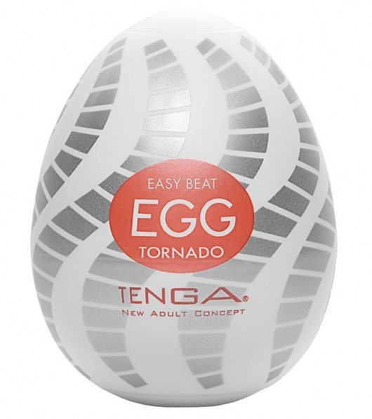 Мастурбатор-яйцо EGG Tornado - Tenga - во Владимире купить с доставкой