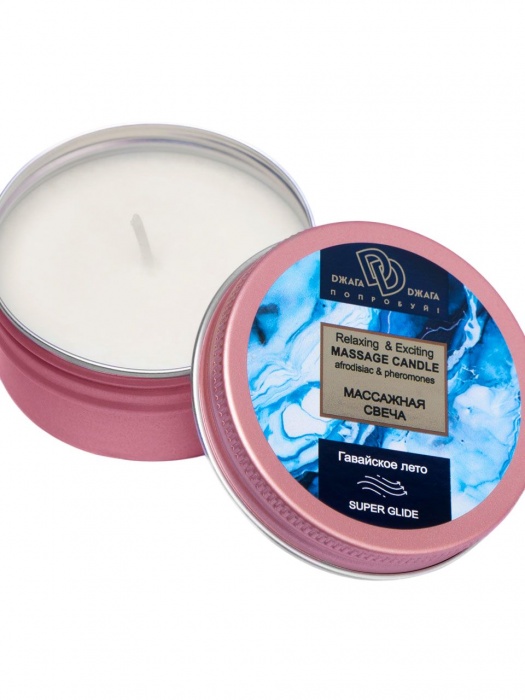 Массажная свеча  Гавайское лето - БиоМед - купить с доставкой во Владимире