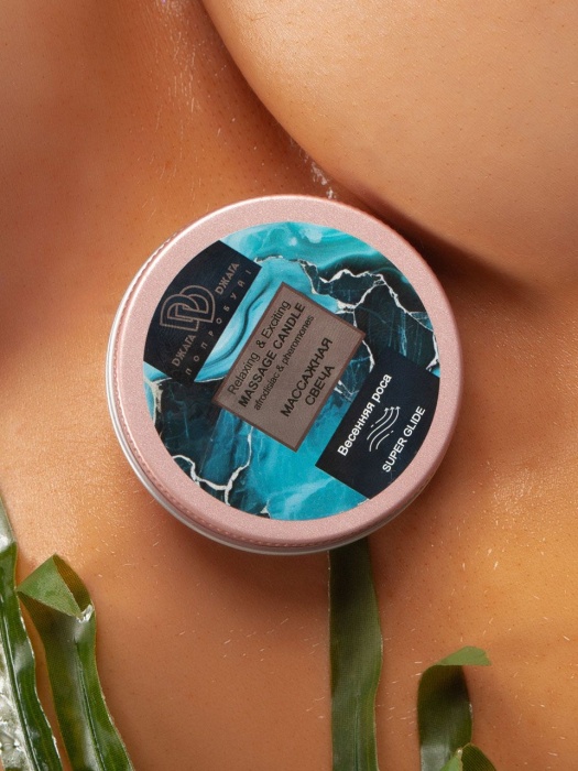 Массажная свеча  Весенняя роса - БиоМед - купить с доставкой во Владимире