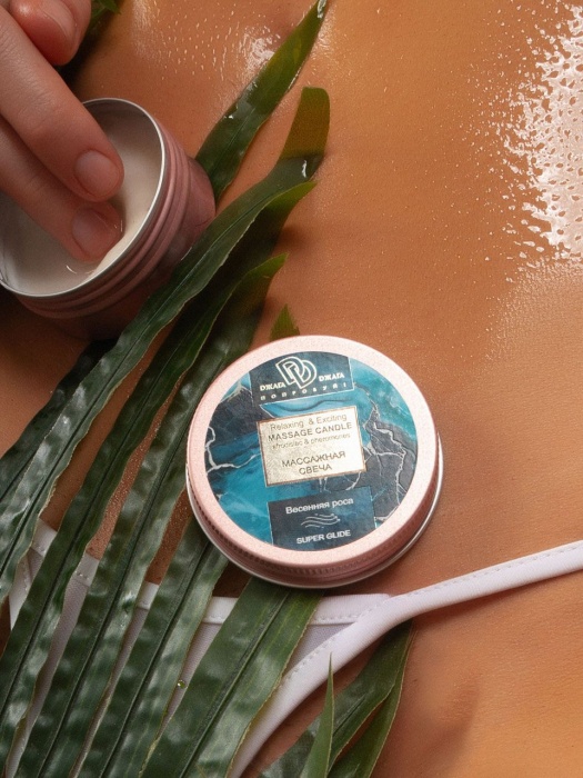 Массажная свеча  Весенняя роса - БиоМед - купить с доставкой во Владимире