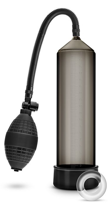 Черная вакуумная помпа VX101 Male Enhancement Pump - Blush Novelties - во Владимире купить с доставкой