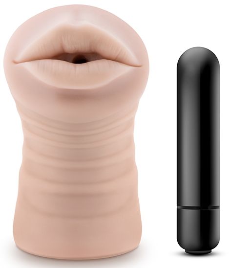 Телесный мастурбатор-ротик Skye - Blush Novelties - во Владимире купить с доставкой