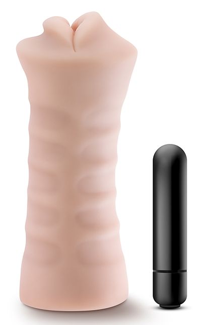 Телесный мастурбатор-ротик Angie - Blush Novelties - во Владимире купить с доставкой