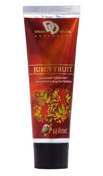 Интимный съедобный лубрикант JUICY FRUIT с ароматом  Бейлис  - 30 мл. - БиоМед - купить с доставкой во Владимире