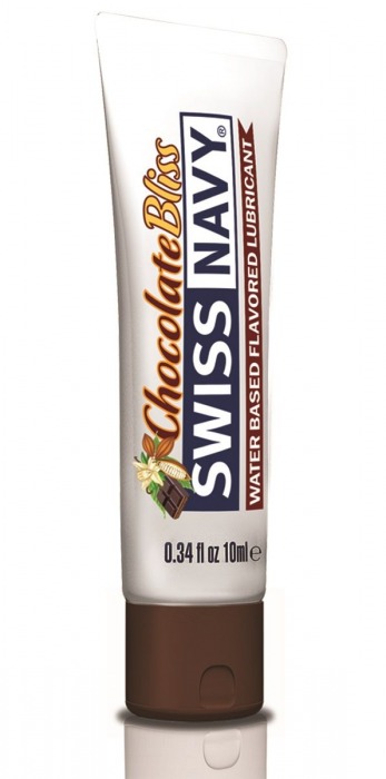 Лубрикант с ароматом шоколада Swiss Navy Chocolate Bliss Lube - 10 мл. - Swiss navy - купить с доставкой во Владимире