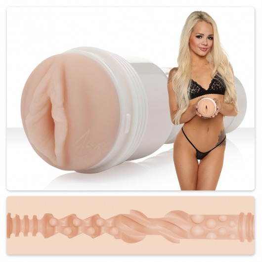 Мастурбатор-вагина Fleshlight Girls - Elsa Jean Tasty - Fleshlight - во Владимире купить с доставкой