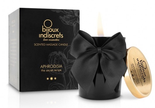 Массажная свеча Aphrodisia с цветочным ароматом - 70 мл. - Bijoux Indiscrets - купить с доставкой во Владимире