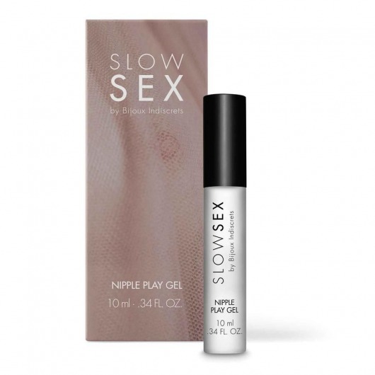 Возбуждающий гель для сосков Slow Sex Nipple Play Gel - 10 мл. - Bijoux Indiscrets - купить с доставкой во Владимире