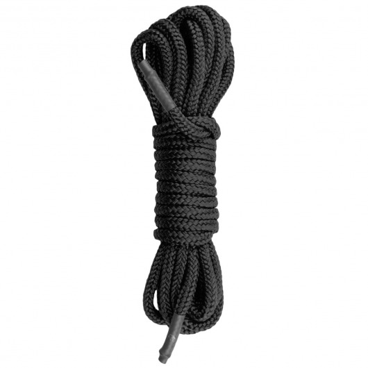 Черная веревка для бондажа Easytoys Bondage Rope - 5 м. - Easy toys - купить с доставкой во Владимире