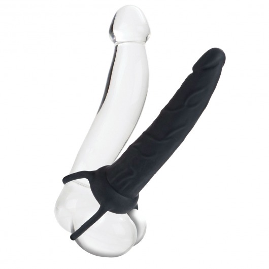 Насадка на пенис Silicone Love Rider Dual Penetrator для двойного проникновения - 14 см. - California Exotic Novelties - во Владимире купить с доставкой