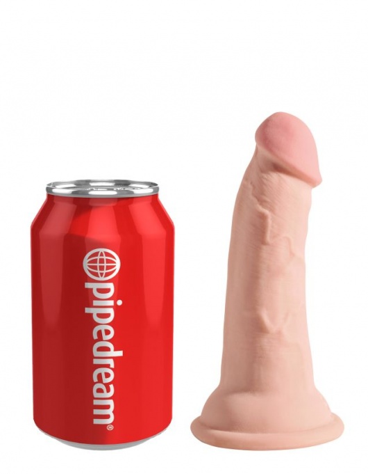 Телесный фаллоимитатор на присоске 5  Triple Density Cock - 15,24 см. - Pipedream