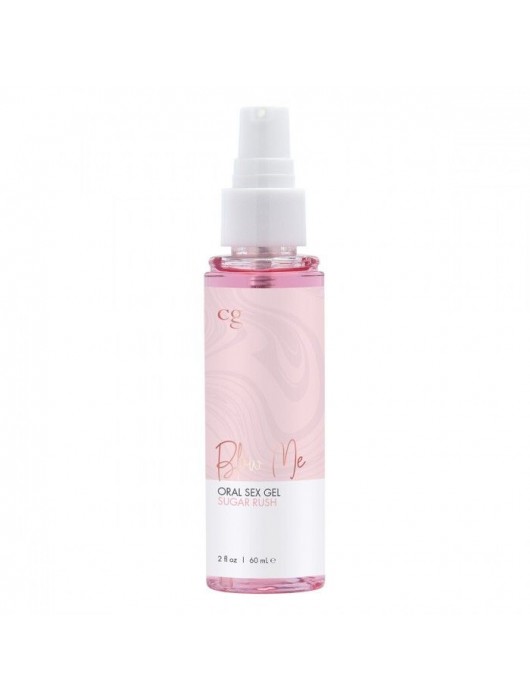 Гель для орального секса Sugar Rush с ароматом сладкой ваты - 60 мл. - CG - купить с доставкой во Владимире