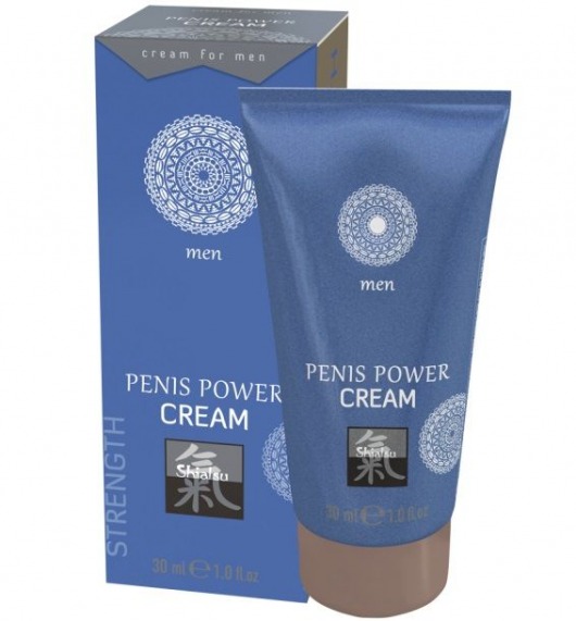 Возбуждающий крем для мужчин Penis Power Cream - 30 мл. - Shiatsu - купить с доставкой во Владимире