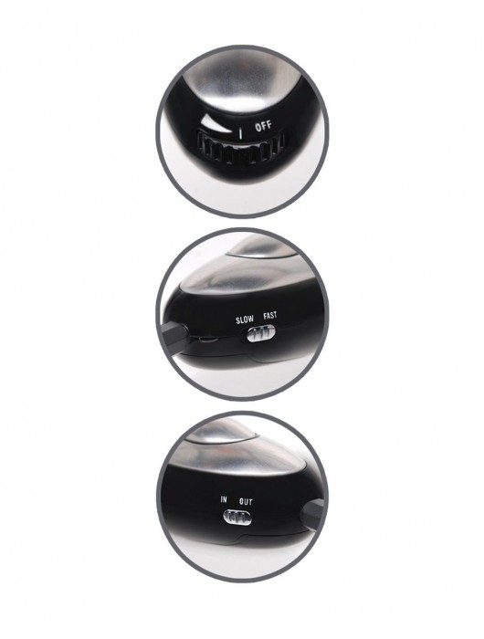 Черные электрические зажимы для сосков Shock Therapy Nipple Clamps - Pipedream - купить с доставкой во Владимире