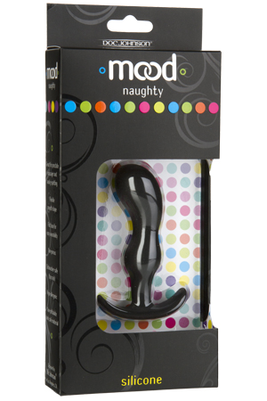 Анальная пробка для ношения Mood Naughty 2 3  Silicone - 7,6 см. - Doc Johnson