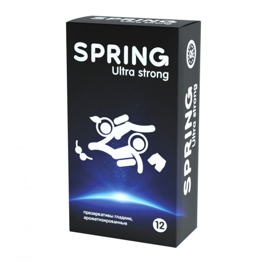 Ультрапрочные презервативы SPRING ULTRA STRONG - 12 шт. - SPRING - купить с доставкой во Владимире