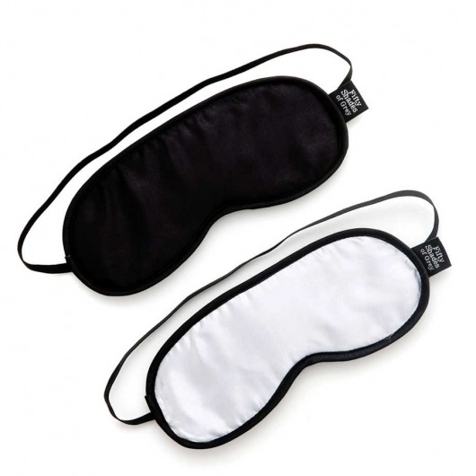 Набор из двух масок на глаза Soft Blindfold Twin Pack - Fifty Shades of Grey - купить с доставкой во Владимире