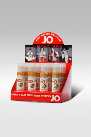 Лубрикант с ароматом персика JO Flavored Peachy Lips - 30 мл. - System JO - купить с доставкой во Владимире