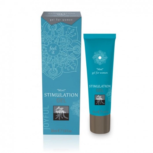 Возбуждающий интимный гель STIMULATION GEL Mint - 30 мл. - Shiatsu - купить с доставкой во Владимире