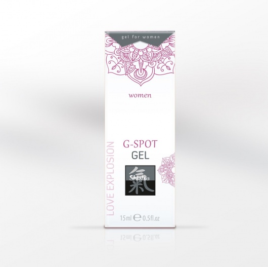 Возбуждающий интимный гель G-SPOT GEL - 15 мл. - Shiatsu - купить с доставкой во Владимире