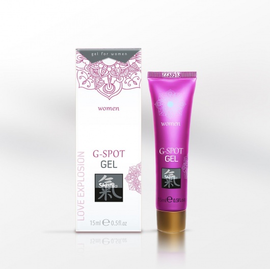 Возбуждающий интимный гель G-SPOT GEL - 15 мл. - Shiatsu - купить с доставкой во Владимире