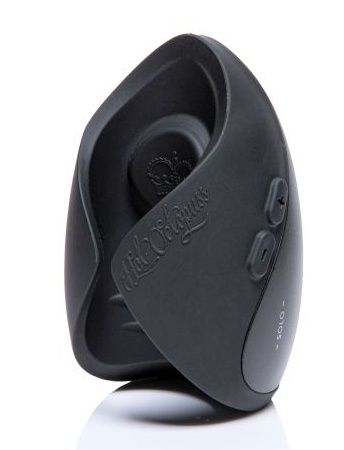 Черный инновационный мужской вибратор PULSE SOLO ESSENTIAL - Hot Octopuss - во Владимире купить с доставкой