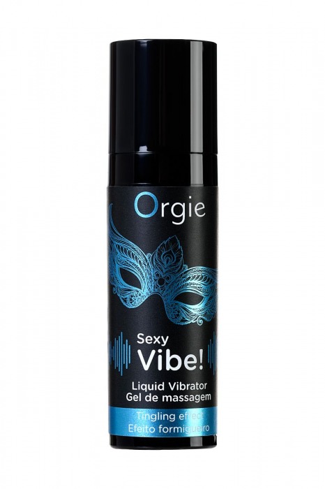 Гель для массажа ORGIE Sexy Vibe Liquid Vibrator с эффектом вибрации - 15 мл. - ORGIE - купить с доставкой во Владимире