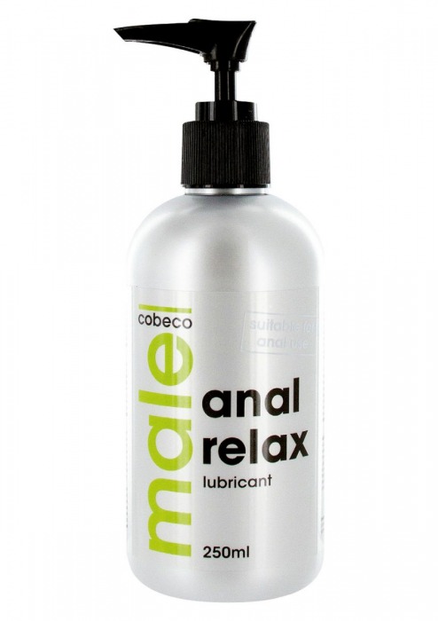Анальный лубрикант MALE Cobeco Anal Relax Lubricant - 250 мл. - Cobeco - купить с доставкой во Владимире