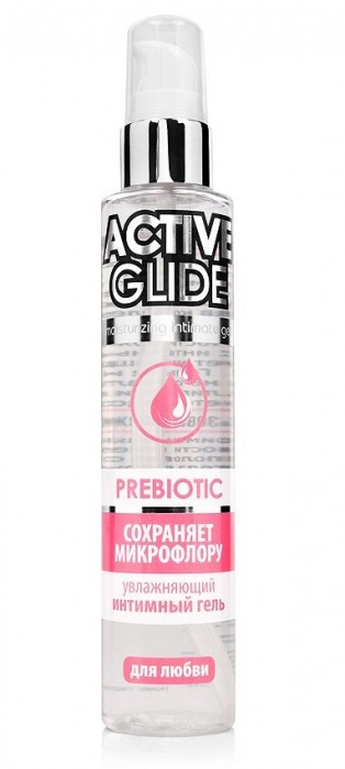 Увлажняющий интимный гель Active Glide Prebiotic - 100 гр. - Биоритм - купить с доставкой во Владимире