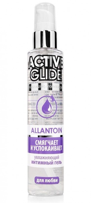 Увлажняющий интимный гель Active Glide Allantoin - 100 гр. - Биоритм - купить с доставкой во Владимире