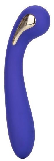 Фиолетовый вибромассажер с электростимуляцией Intimate Estim Petite G Wand - 19 см. - California Exotic Novelties - купить с доставкой во Владимире