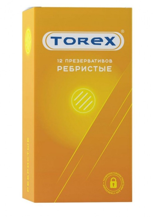 Текстурированные презервативы Torex  Ребристые  - 12 шт. - Torex - купить с доставкой во Владимире