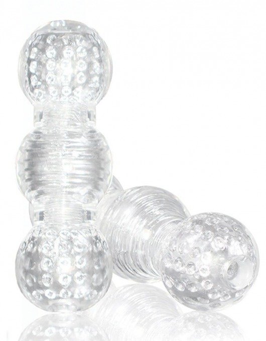 Прозрачный фигурный мастурбатор Master Stroker - Blush Novelties - во Владимире купить с доставкой