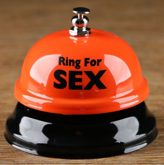 Настольный звонок RING FOR SEX - Сима-Ленд - купить с доставкой во Владимире