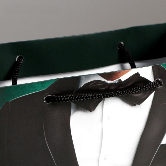 Малый бумажный пакет «Лучшему!» - 18 х 23 см. - Сима-Ленд - купить с доставкой во Владимире