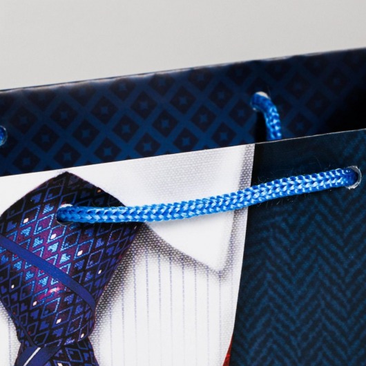 Малый бумажный пакет «Поздравляю!» - 18 х 23 см. - Сима-Ленд - купить с доставкой во Владимире