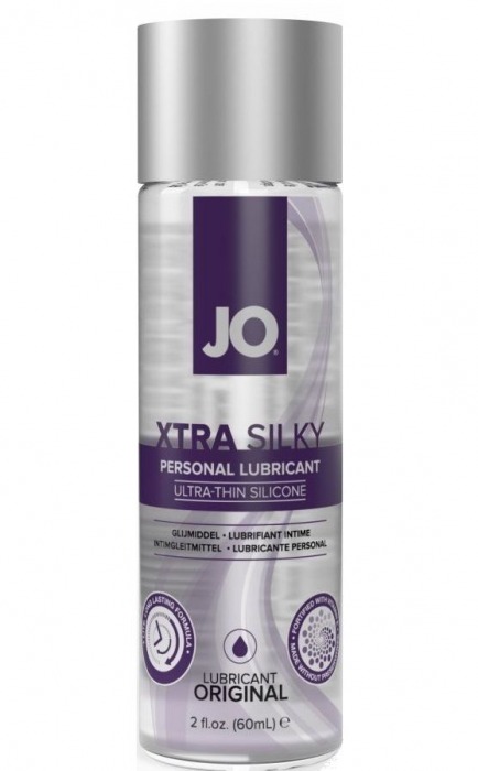 Лубрикант на силиконовой основе JO Xtra Silky - 60 мл. - System JO - купить с доставкой во Владимире