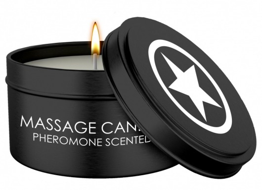 Массажная свеча с феромонами Massage Candle Pheromone Scented - Shots Media BV - купить с доставкой во Владимире