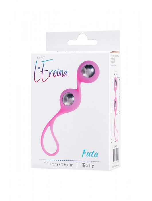 Розовые вагинальные шарики Futa - ToyFa