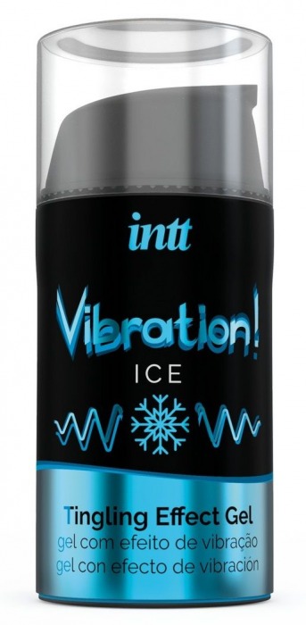 Жидкий интимный гель с эффектом вибрации Vibration! Ice - 15 мл. - INTT - купить с доставкой во Владимире