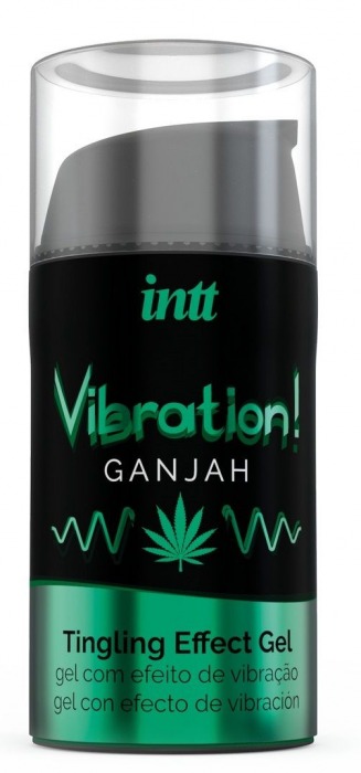 Жидкий интимный гель с эффектом вибрации Vibration! Ganjah - 15 мл. - INTT - купить с доставкой во Владимире